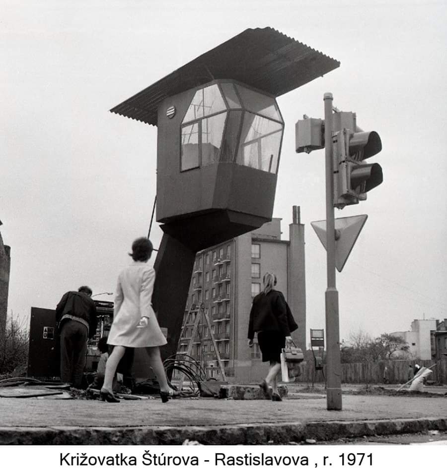 Retro krizovatka Sturova Rastislavova